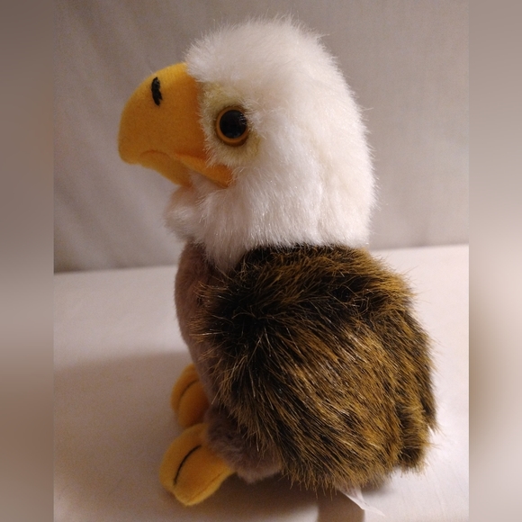 LOGO BEAR BALD EAGLE STUFFED ANIMAL - Picture 4 of 6